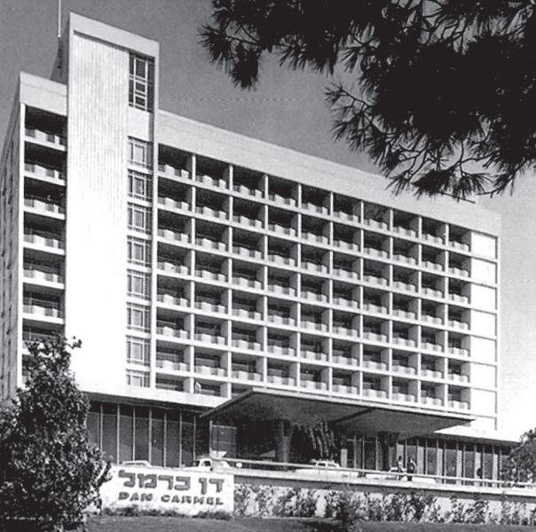 Dan Carmel hotel in the sixties 