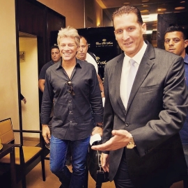 Jon Bon Jovi at Dan Tel Aviv picture 