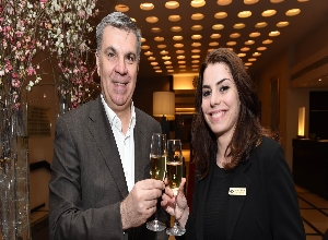 The President of the chamber of Deputies of Romania  At the Dan Tel Aviv Hotel picture