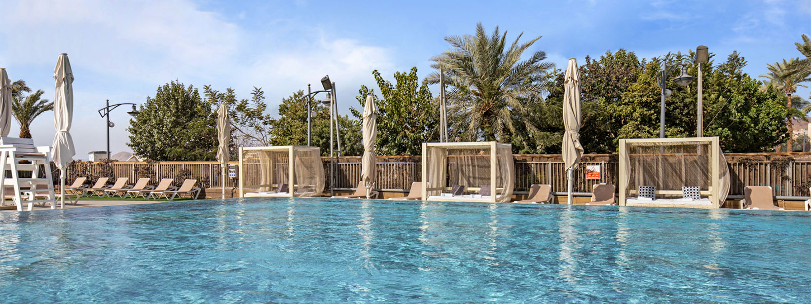 Neptune Eilat Pool area 