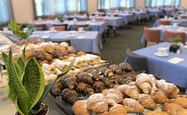 Dan Panorama Eilat selection of self-baked breads at the Dolphin Dining Room