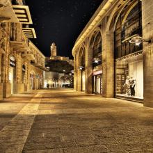 Jerusalem's Mamilla Pedestrian Street